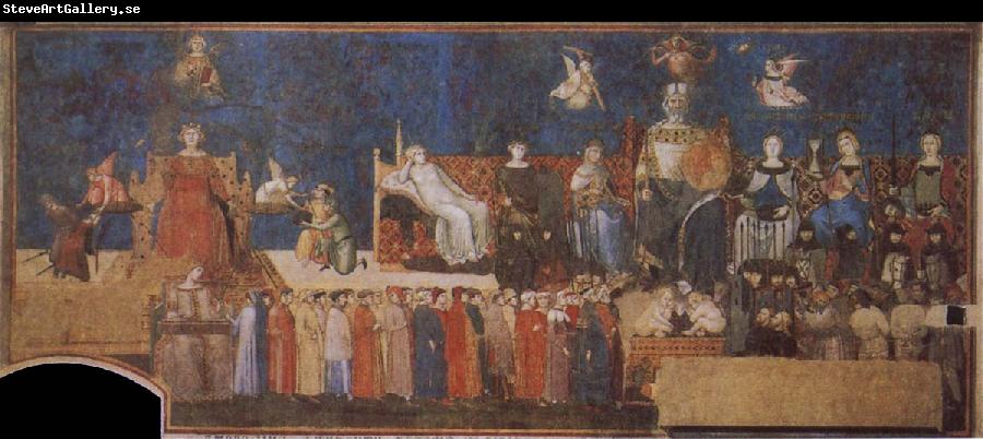 Ambrogio Lorenzetti Allegory of the Good Goverment